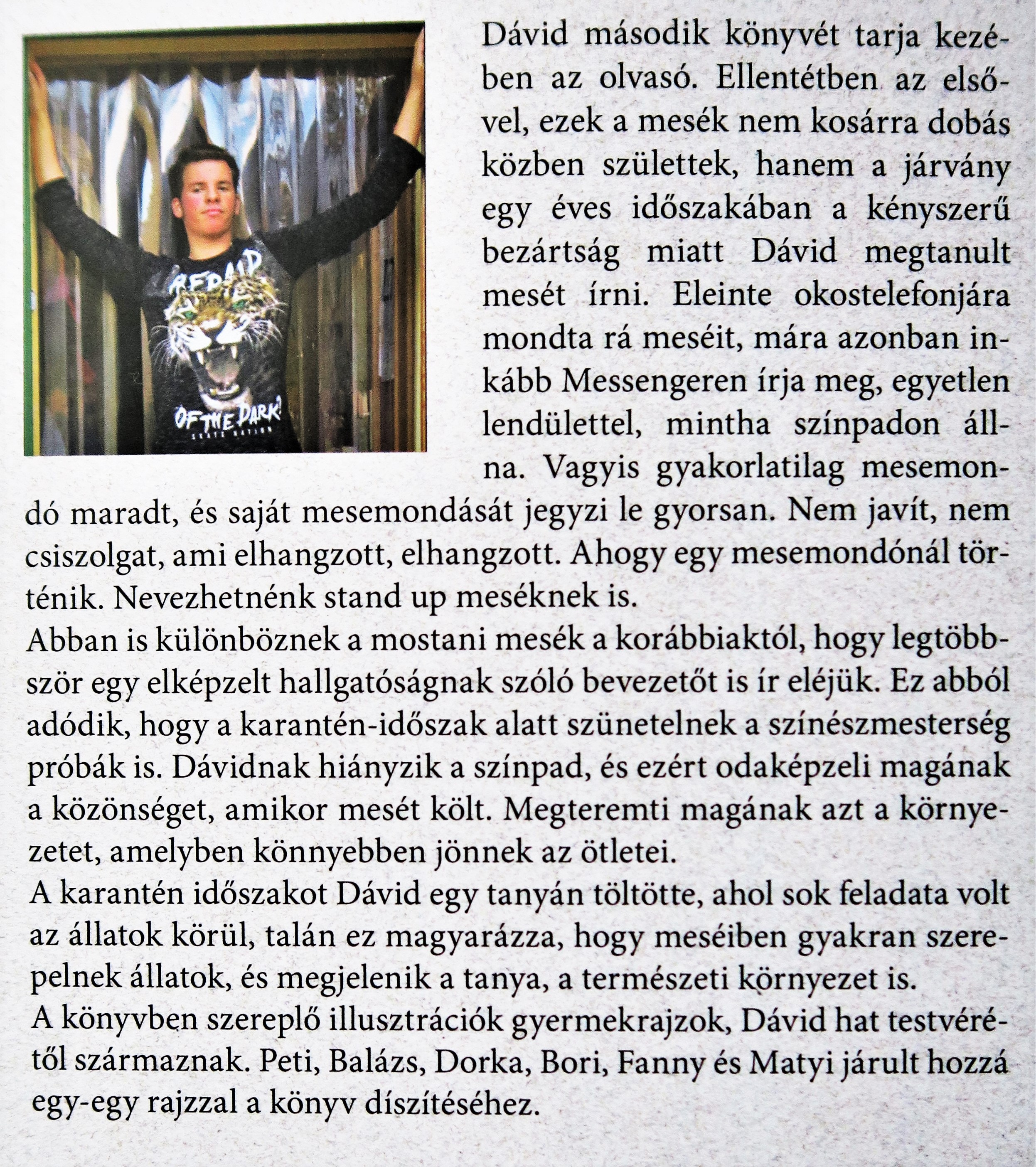 A könyv hátsó borítója
